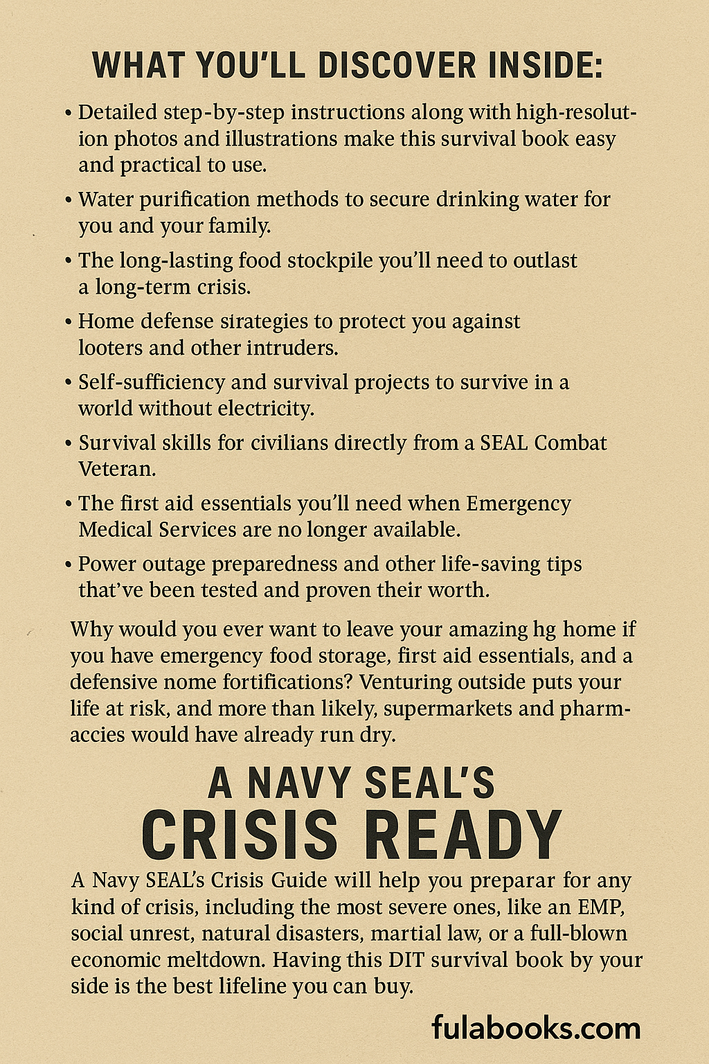 Navy SEAL: Crisis Ready
